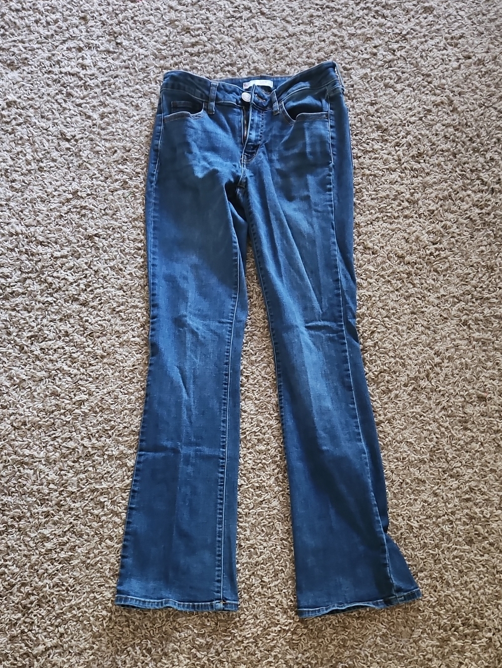 SO Women's Dark Blue Bootcut Jeans